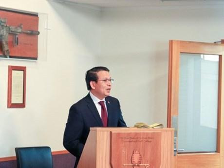 L’ambassadeur du Vietnam en Nouvelle-Zélande, Nguyên Van Trung. Photo : Anh Thu.