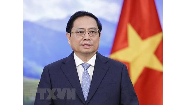 Le Premier ministre Pham Minh Chinh. Photo : VNA.
