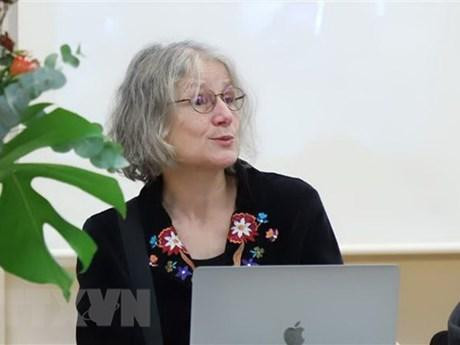 La Docteure Eve Wilden, directrice de l’Institut Asie-Afrique (AAI) de l’Université de Hambourg. Photo: VNA