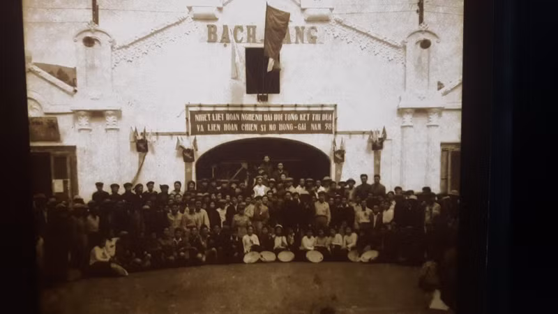 L’ancien cinéma de Hông Hà, à Hon Gai. Photo d'archives : baoquangninh.com.vn