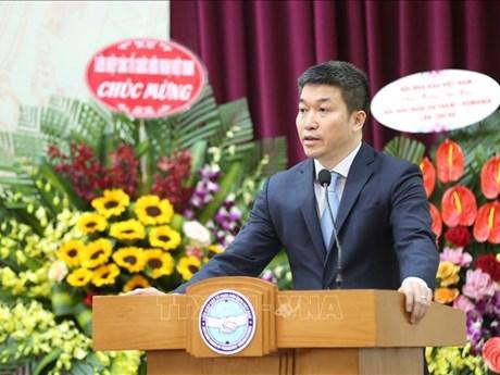 Phan Anh Son, vice-président - secrétaire général de l'Union des organisations d'amitié du Vietnam, chef du comité d'organisation du 22e Congrès du Conseil mondial de la paix. Photo : VNA.