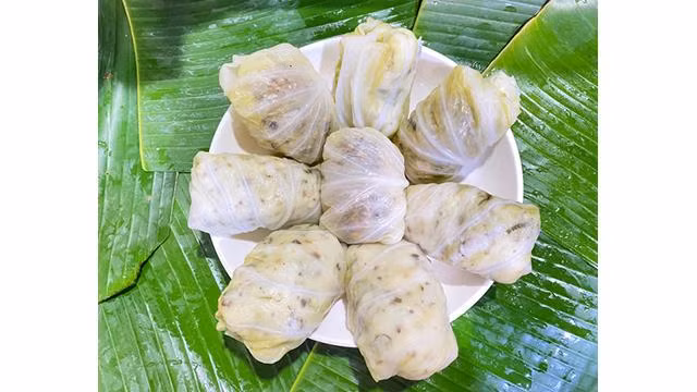 Le gâteau de riz « may nhung » de Lôc Binh du pays de Lang. Photo : baolangson.vn