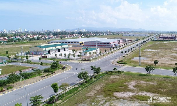 Une vue du VSIP de Nghe An (Photo : baonghean.vn)