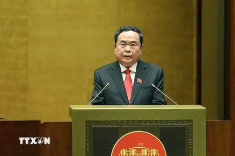 Le Président de l’Assemblée nationale Tran Thanh Man. Photo : VNA.