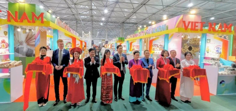 Les délégués lors de la cérémonie d'ouverture. Photo: congthuong.vn