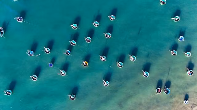 Le village de pêcheurs de Mui Ne vu d'en haut ảnh 4