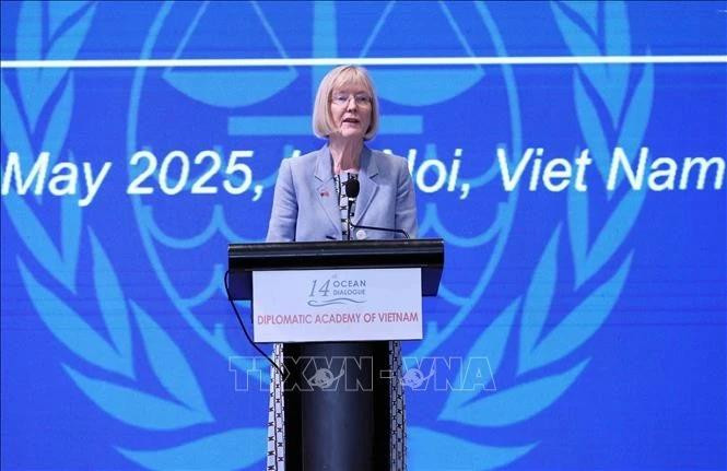 L'ambassadrice d'Australie au Vietnam, Gillian Bird. Photo : VNA.