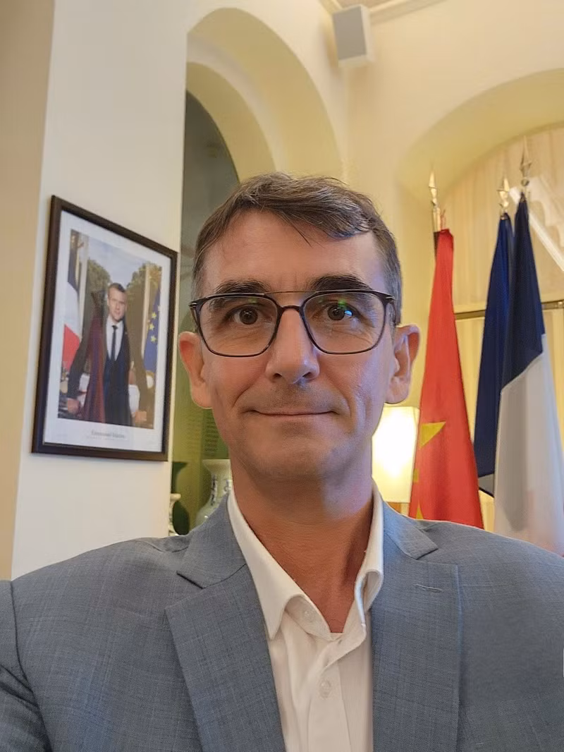 Xavier Depouilly, homme d’affaires et expert français vivant au Vietnam depuis vingt-cinq ans. Photo: fourni par l'intéressé