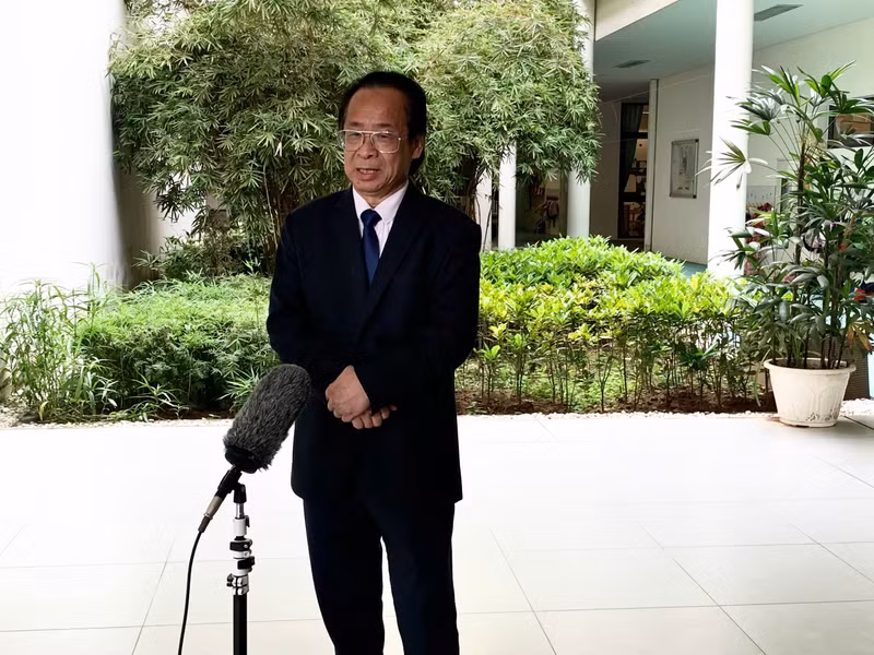 Le vice-président de l’Association d’Amitié et de Coopération Vietnam – France, Nguyen Lan Trung. Photo : Minh Hanh/NDEL.