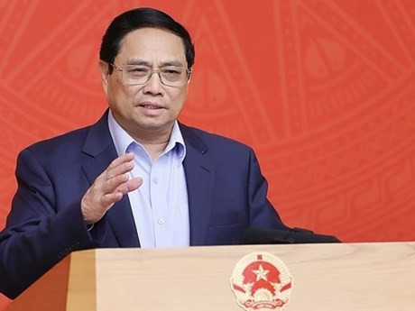 Le Premier ministre Pham Minh Chinh. Photo : VTV.