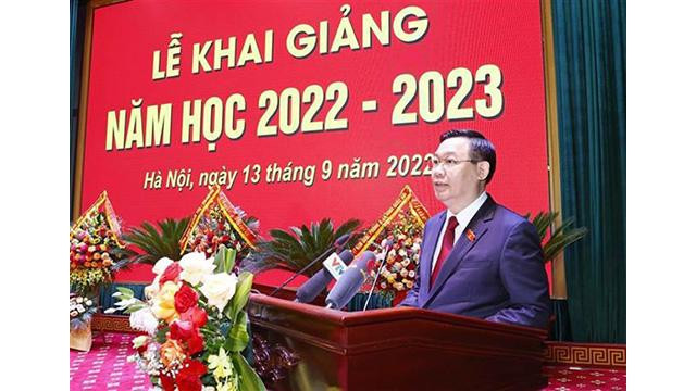 Le Président de l'Assemblée nationale (AN) Vuong Dinh Hue. Photo : VNA.