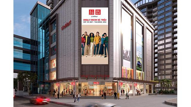 UNIQLO Vincom Bà Triêu est situé dans l'une des zones commerciales les plus anciennes et les plus dynamiques de la capitale. Photo : vneconomy.vn
