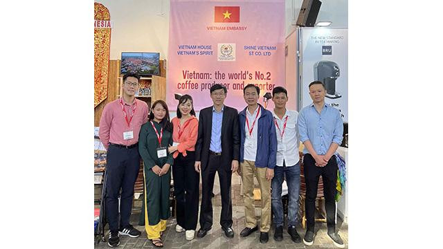 L'Ambassade du Vietnam en Grèce participe à la fête du café d'Athènes 2022. Photo : baoquocte.vn