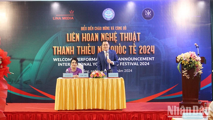 Lors d’un point presse. Photo : nhandan.vn