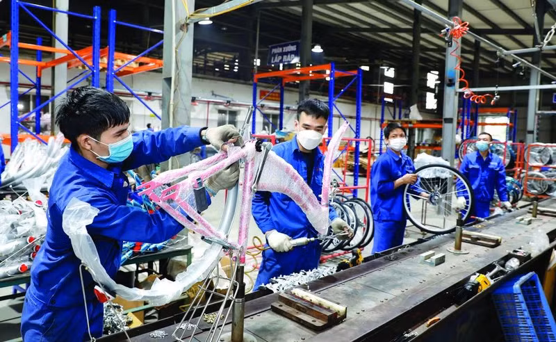 Le taux de TVA de 8% s’applique jusqu’au 31 décembre 2024 pour de nombreux groupes de biens et services. Photo : VNA