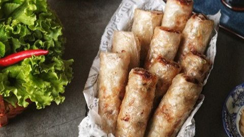 Le nem, la petite douceur de la cuisine vietnamienne. Photo: CTV 