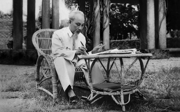Le Président Hô Chi Minh. Photo d'archives : VNA. 