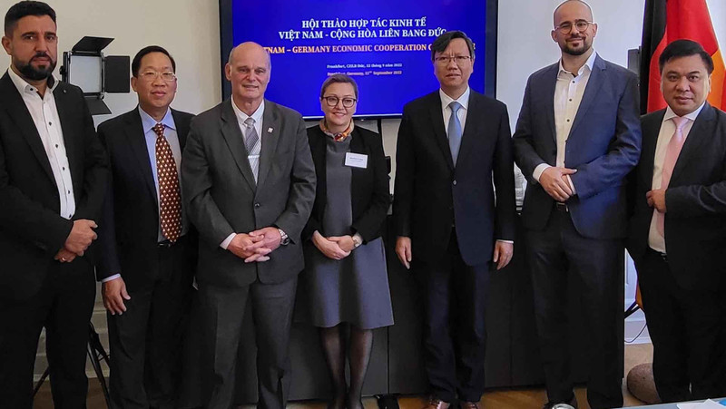 Renforcement de la coopération économique et commerciale entre le Vietnam et l’Allemagne. Photo: baoquocte.vn