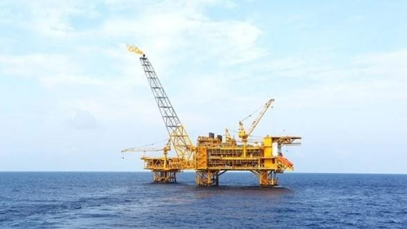 Plateforme gazopétrolière en mer du Vietnam. Photo: PVN
