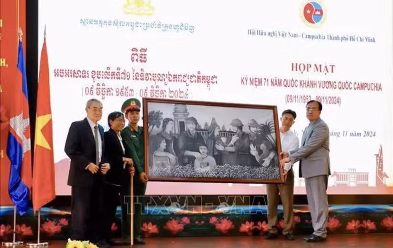 Lors de l'événement, à Hô Chi Minh-Ville, le 9 novembre. Photo: VNA
