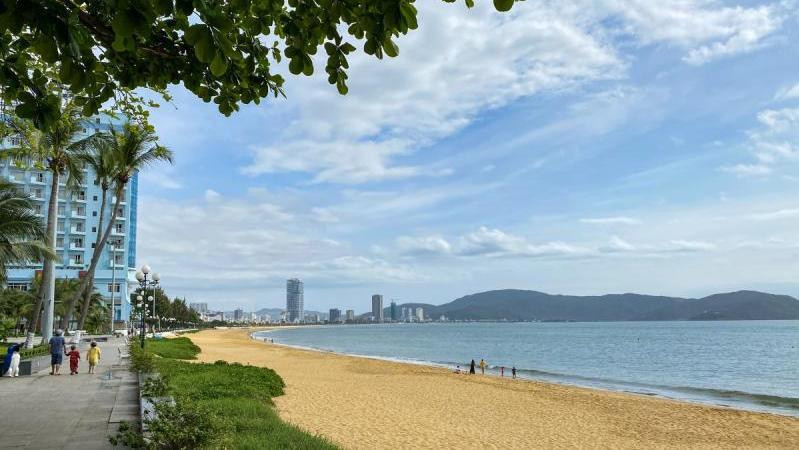 Une plage de Quy Nhon. Photo: VOV