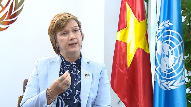 Rana Flowers, coordonnatrice résidente par intérim des Nations Unies au Vietnam. Photo: VGP