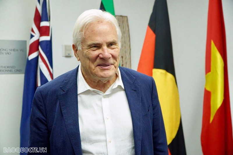 John McCarthy, ancien ambassadeur d'Australie au Vietnam. Photo: NDEL