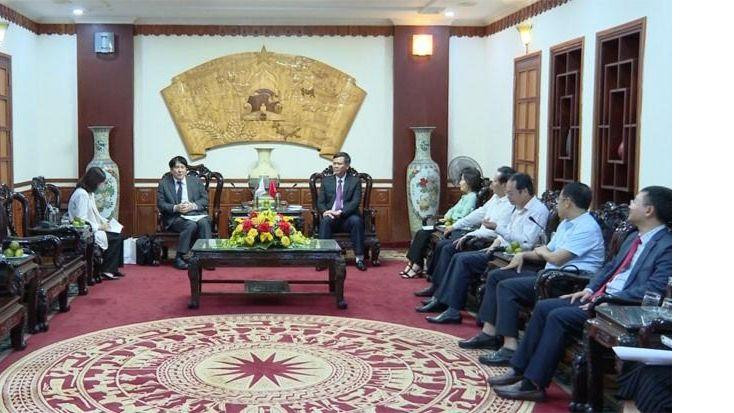 Une vue générale de la rencontre. Photo: quangbinh.gov.vn