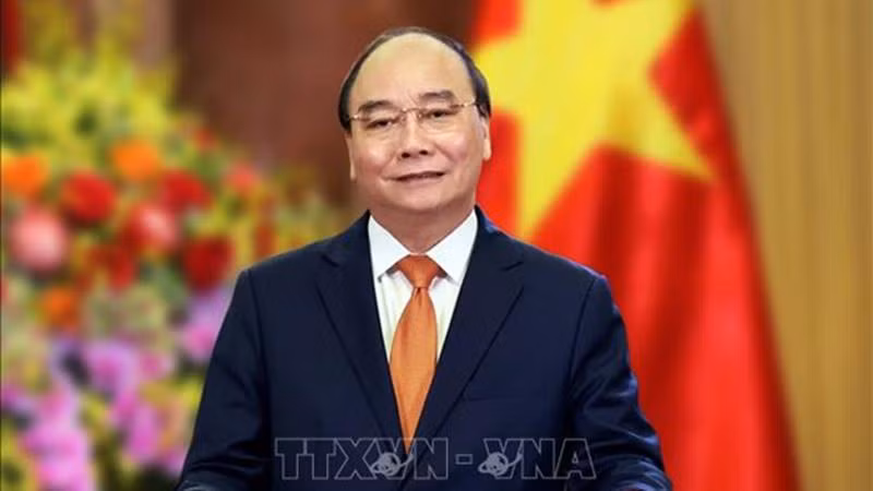 Le Président Nguyên Xuân Phuc. Photo: VNA.