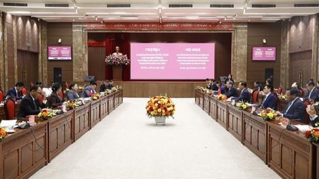 Panorama de la conférence. Photo : VNA.