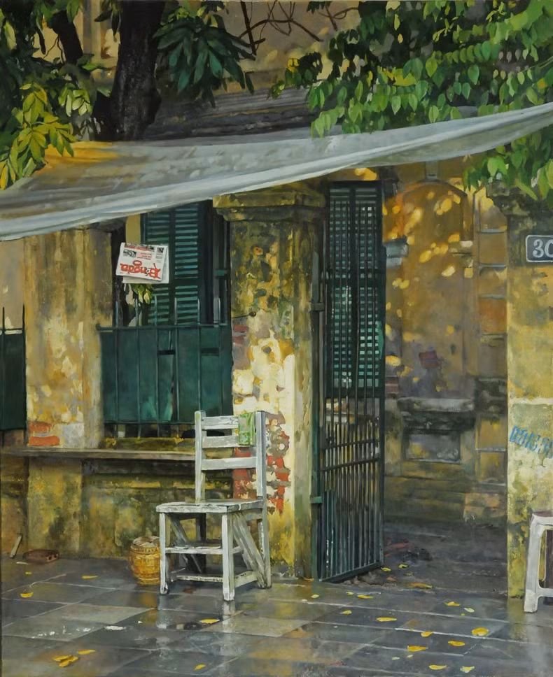 « Après une averse d'été » apaise l'âme du public. Photo : nhandan.vn