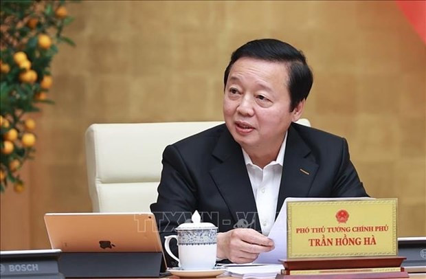 Le Vice-Premier ministre Trân Hông Hà. Photo : VNA.