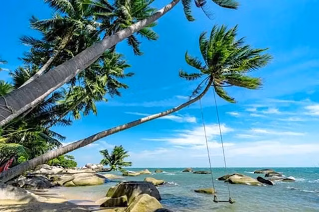 Hon Son - l'une des trois destinations touristiques les plus populaires de Kiên Hai. Photo : vtcnews.vn