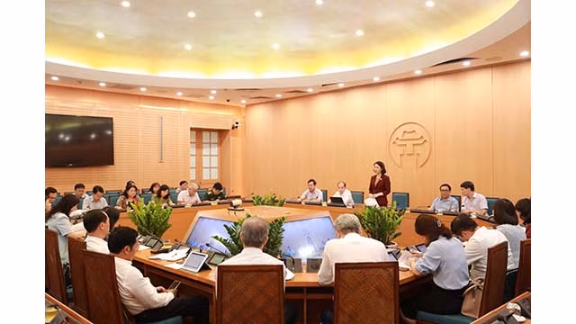 La vue générale de l'événement. Photo : hanoimoi.vn