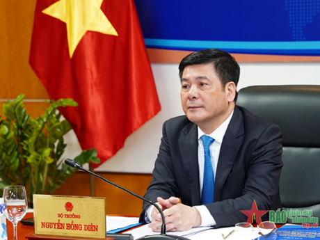 Le ministre de l’Industrie et du Commerce Nguyên Hông Diên. Photo : VOV.
