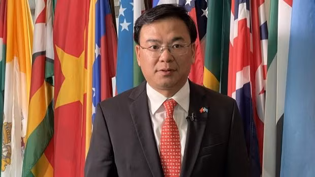 Le vice-ministre des Affaires étrangères Pham Quang Hieu, président du Comité d'État chargé des Vietnamiens à l'étranger. Photo : VNA