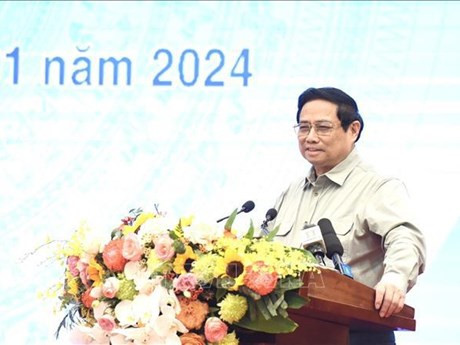 Le Premier ministre Pham Minh Chinh. Photo : VNA.