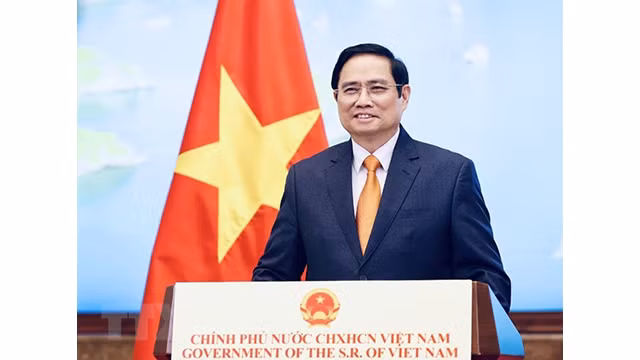 Le Premier ministre de la République socialiste du Vietnam, Pham Minh Chinh. Photo : VNA.