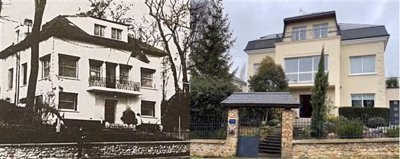 La maison N°17, rue Cambacérès, à Verrières-le-Buisson, où séjournait la délégation du Gouvernement révolutionnaire provisoire du Sud-Vietnam.