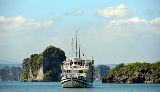 La baie de Ha Long, dans la province de Quang Ninh (au Nord-Est du Vietnam). Photo : VNA.