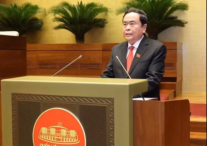 Le président de l’Assemblée nationale Trân Thanh Mân. Photo : VNA.