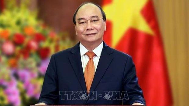 Le Président Nguyên Xuân Phuc. Photo : VNA.