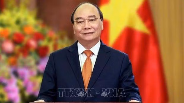 Le Président Nguyên Xuân Phuc. Photo : VNA.