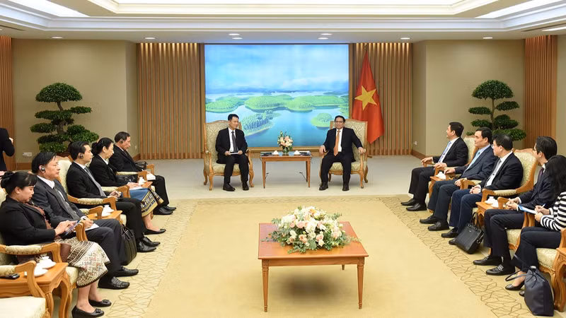 Une vue générale de la rencontre. Photo: Trân Hai/NDEL.