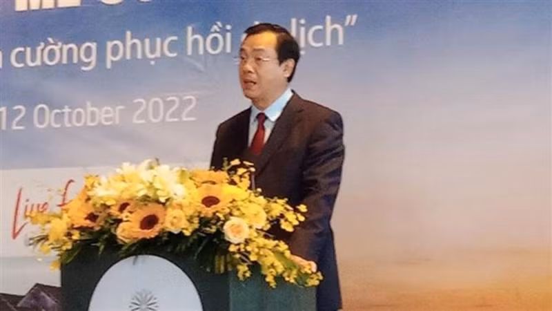 Le directeur général de l'Administration nationale du tourisme du Vietnam, Nguyen Trung Khanh. Photo : VNA 