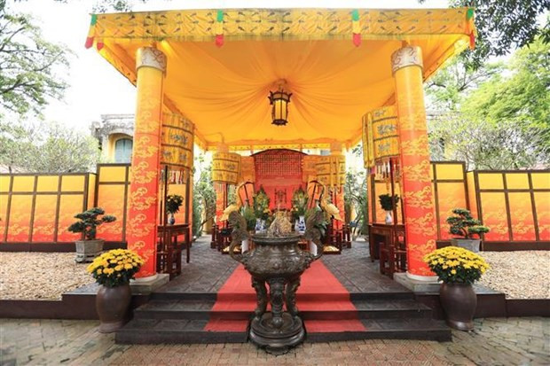 Le Palais Kinh Thiên reste le cœur de la cité impériale de Thang Long. Photo : VNA.