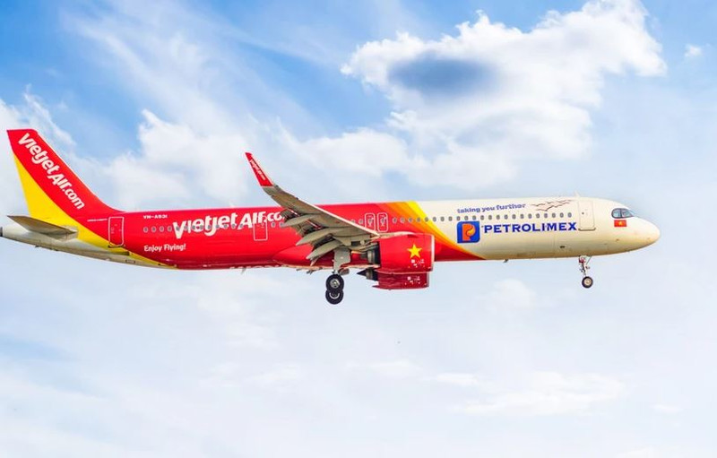 Un avion de Vietjet. Photo : VNA.