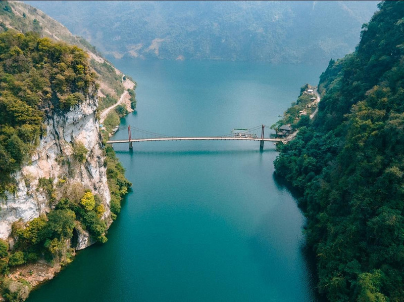 Le pont suspendu de Pa Phong. Photo: baoquocte