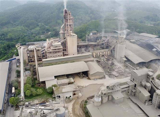 La Société par actions de ciment et de minéraux de Yên Bai. Photo: VNA