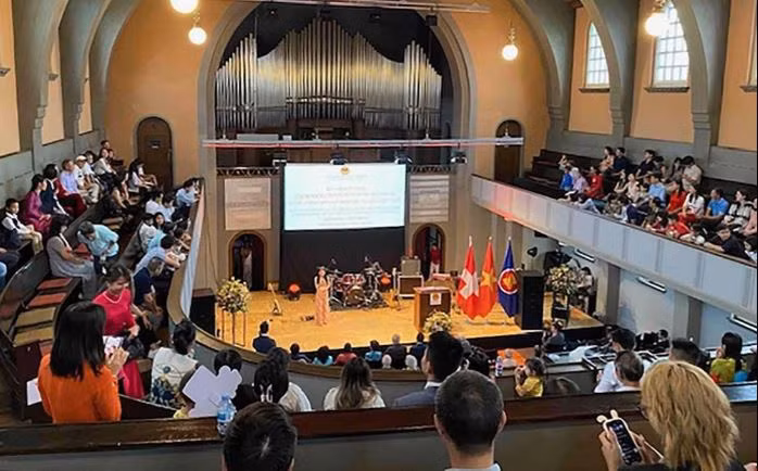 Une vue générale de l’évènement. Photo : baoquocte